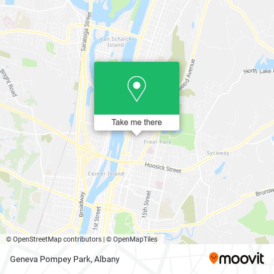 Mapa de Geneva Pompey Park