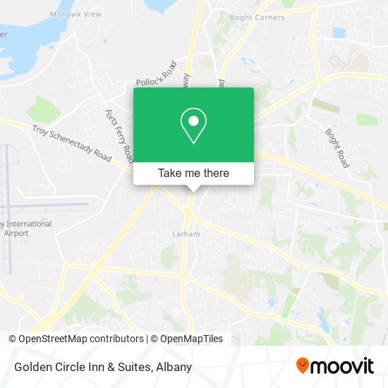 Mapa de Golden Circle Inn & Suites