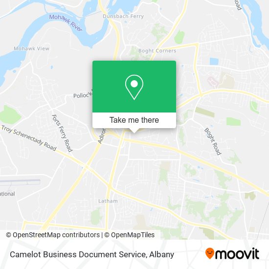 Camelot Business Document Service map