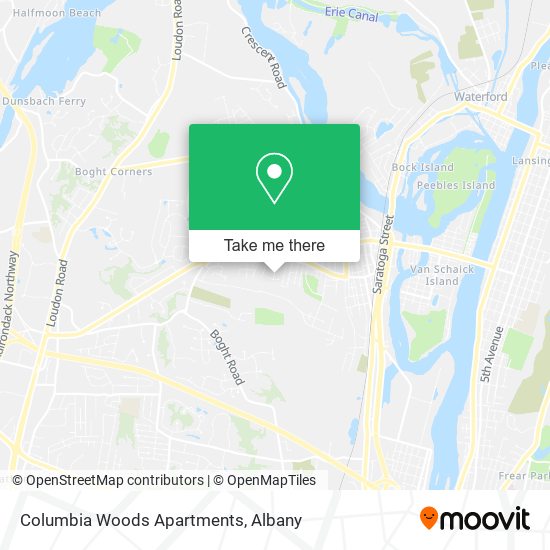 Columbia Woods Apartments map