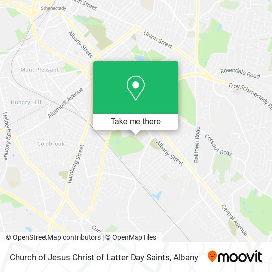 Mapa de Church of Jesus Christ of Latter Day Saints