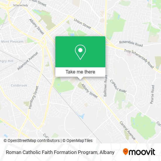 Mapa de Roman Catholic Faith Formation Program