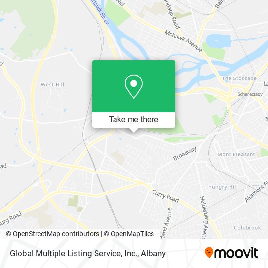 Mapa de Global Multiple Listing Service, Inc.