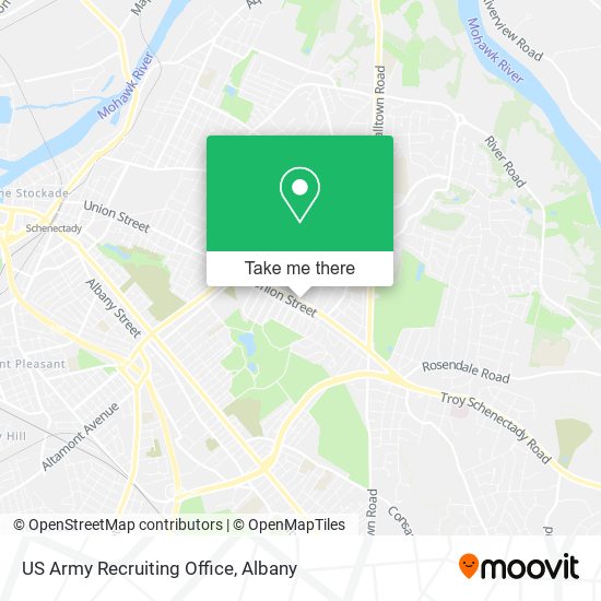 Mapa de US Army Recruiting Office