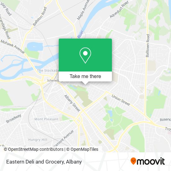 Eastern Deli and Grocery map