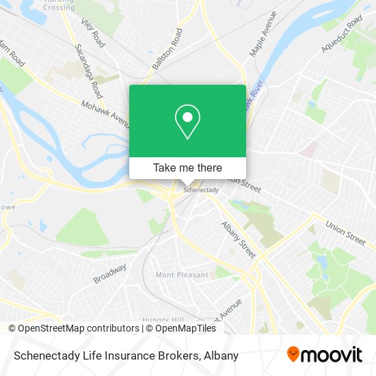 Mapa de Schenectady Life Insurance Brokers