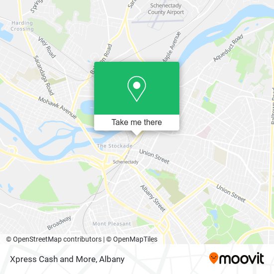 Xpress Cash and More map