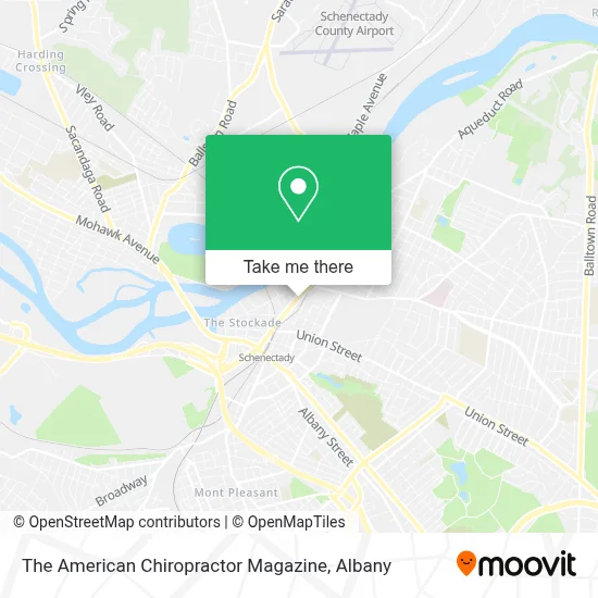 The American Chiropractor Magazine map