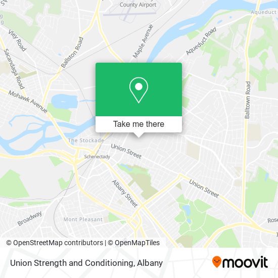 Union Strength and Conditioning map
