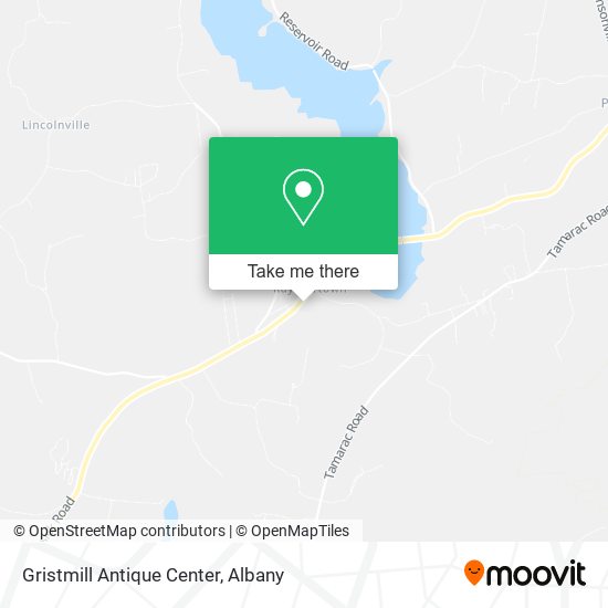 Gristmill Antique Center map