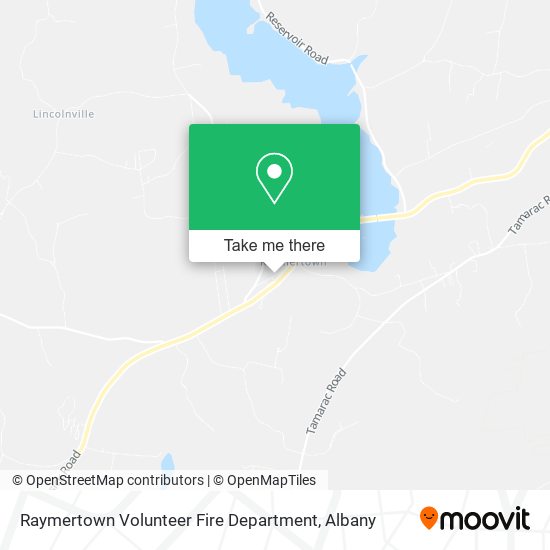 Raymertown Volunteer Fire Department map