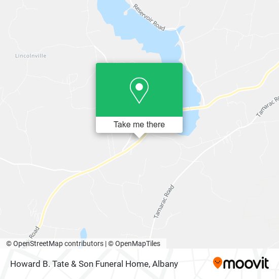 Mapa de Howard B. Tate & Son Funeral Home