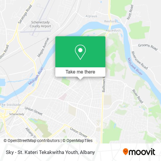 Sky - St. Kateri Tekakwitha Youth map
