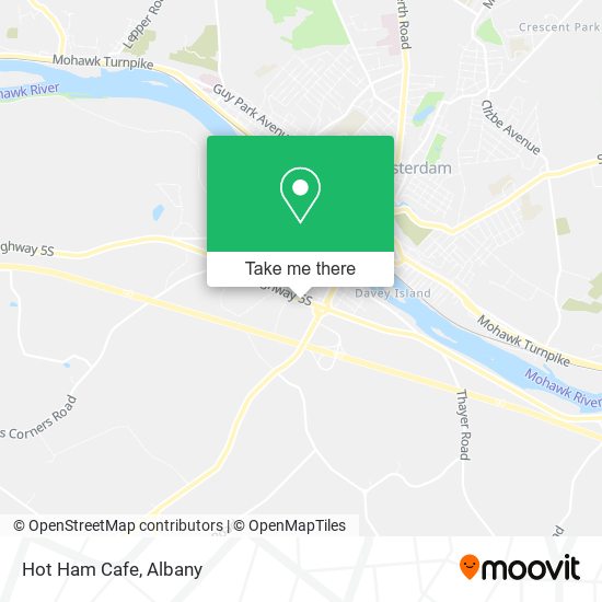 Mapa de Hot Ham Cafe