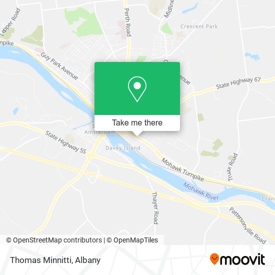 Mapa de Thomas Minnitti