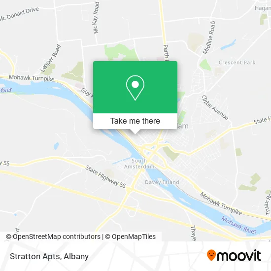 Stratton Apts map