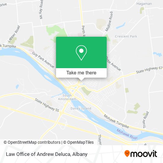 Law Office of Andrew Deluca map
