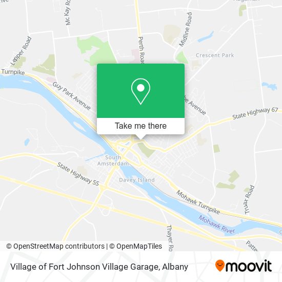 Mapa de Village of Fort Johnson Village Garage