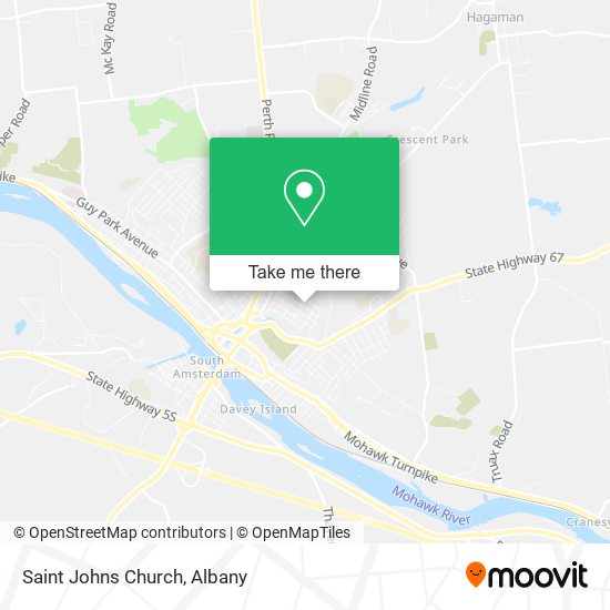 Mapa de Saint Johns Church
