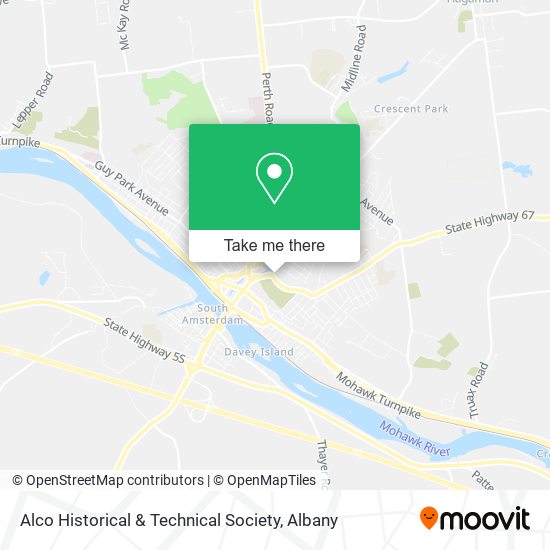 Alco Historical & Technical Society map