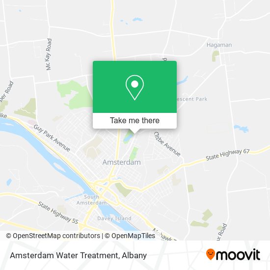 Amsterdam Water Treatment map