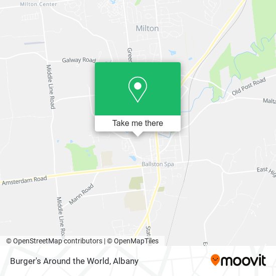 Mapa de Burger's Around the World