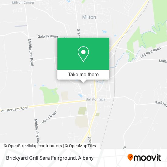 Mapa de Brickyard Grill Sara Fairground