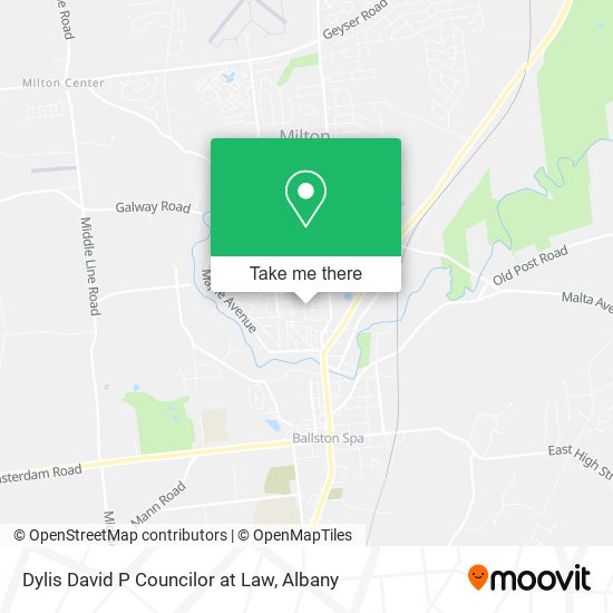 Dylis David P Councilor at Law map