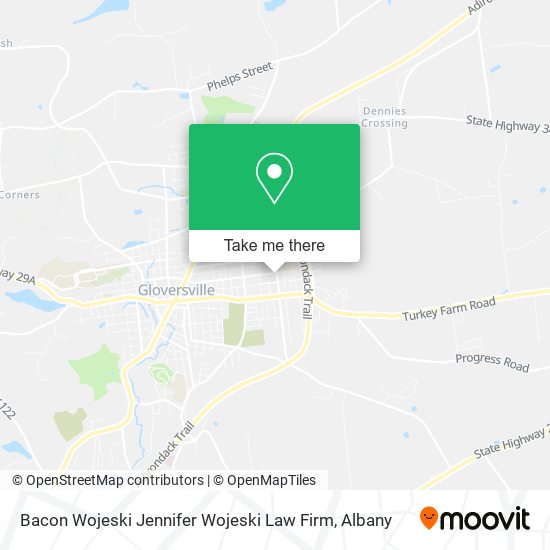 Bacon Wojeski Jennifer Wojeski Law Firm map