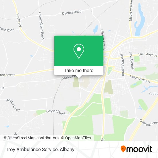 Troy Ambulance Service map