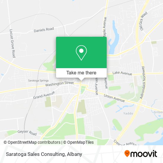 Saratoga Sales Consulting map