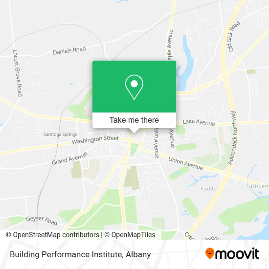 Building Performance Institute map