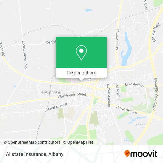Mapa de Allstate Insurance