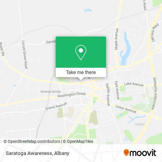 Mapa de Saratoga Awareness