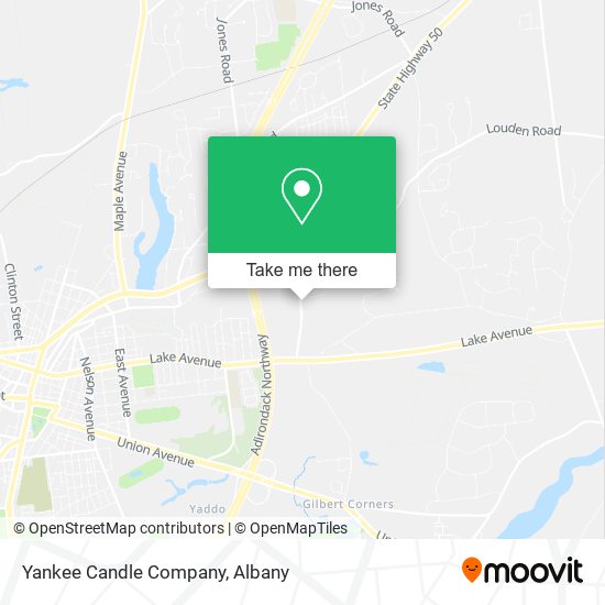 Yankee Candle Company map