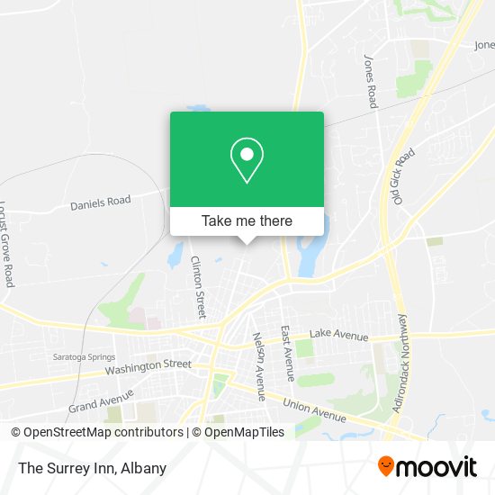 Mapa de The Surrey Inn