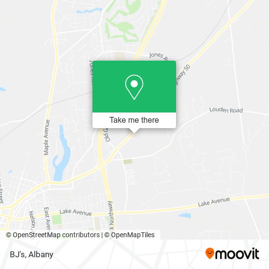 Mapa de BJ's
