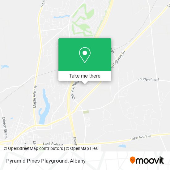 Pyramid Pines Playground map
