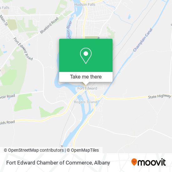 Fort Edward Chamber of Commerce map