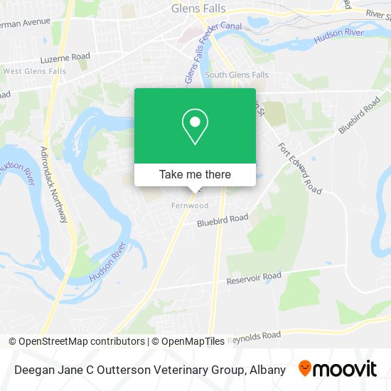 Deegan Jane C Outterson Veterinary Group map