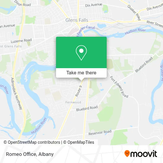 Romeo Office map