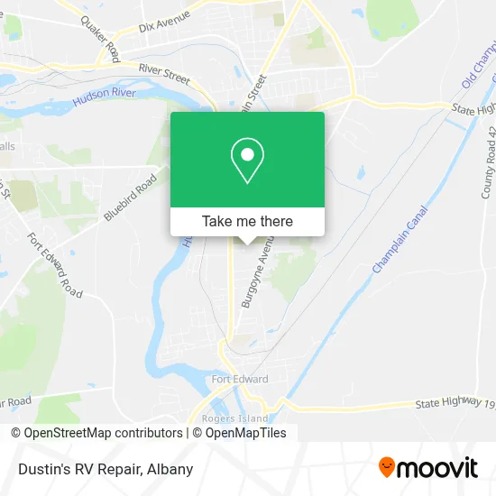 Dustin's RV Repair map