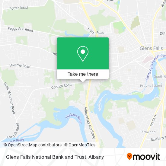 Glens Falls National Bank and Trust map