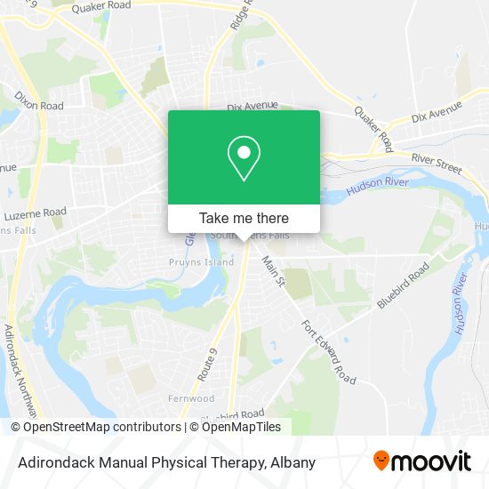 Adirondack Manual Physical Therapy map