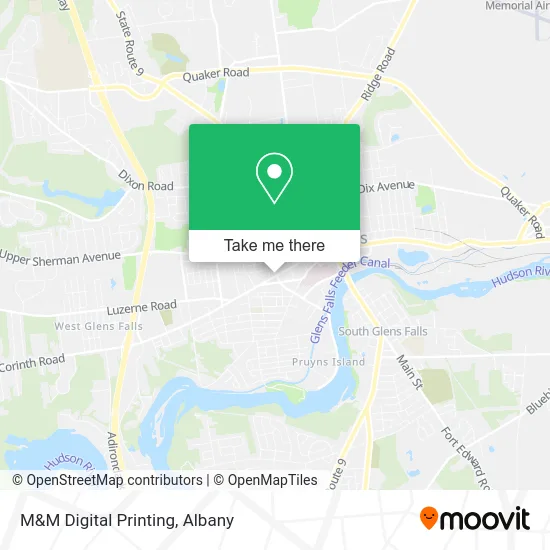 M&M Digital Printing map