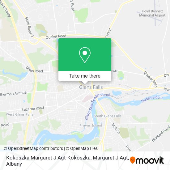 Mapa de Kokoszka Margaret J Agt-Kokoszka, Margaret J Agt