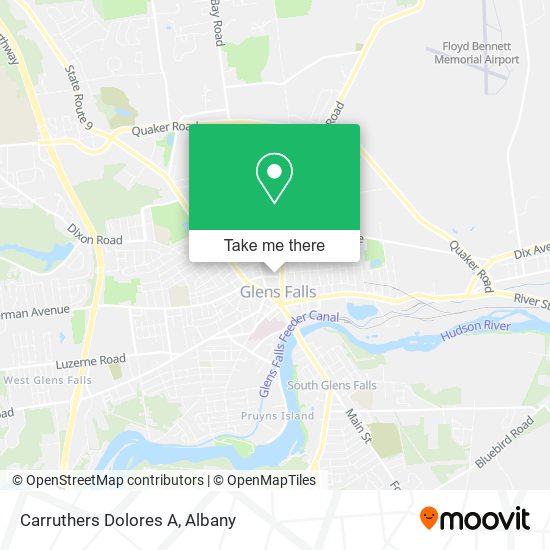 Carruthers Dolores A map