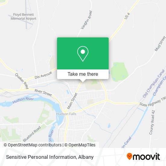 Sensitive Personal Information map