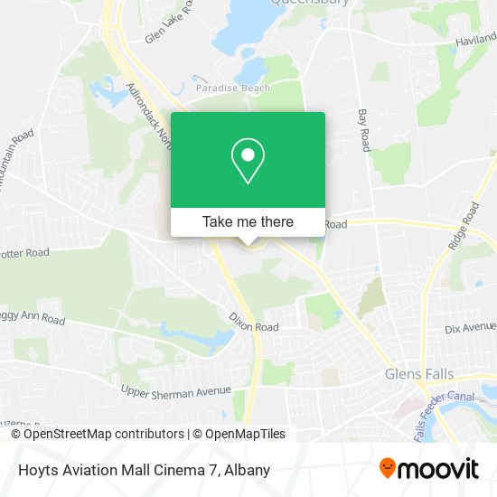 Hoyts Aviation Mall Cinema 7 map