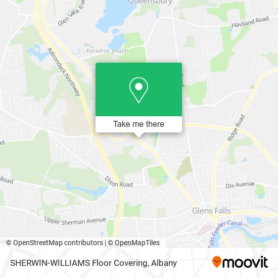SHERWIN-WILLIAMS Floor Covering map